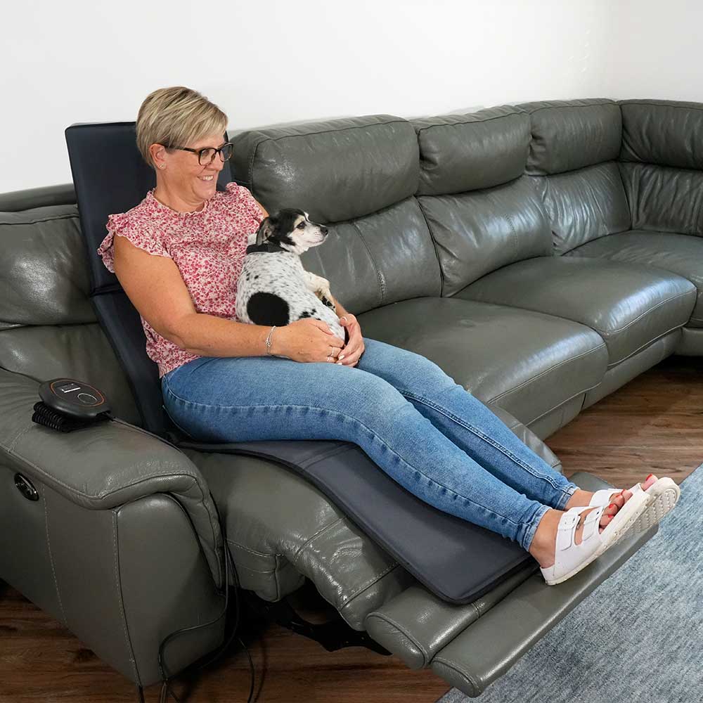 CELLER8 full body mat package on sofa