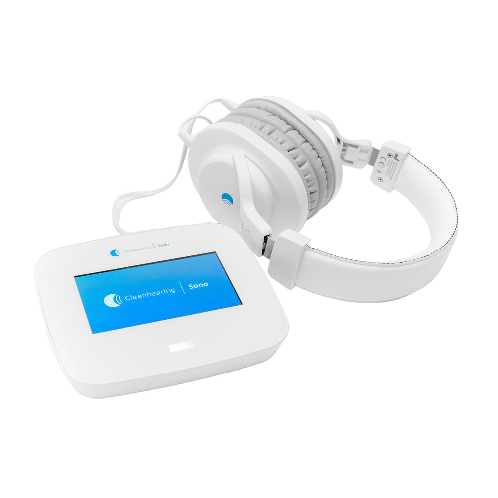 Cleanhearing Sono headphone and controller 