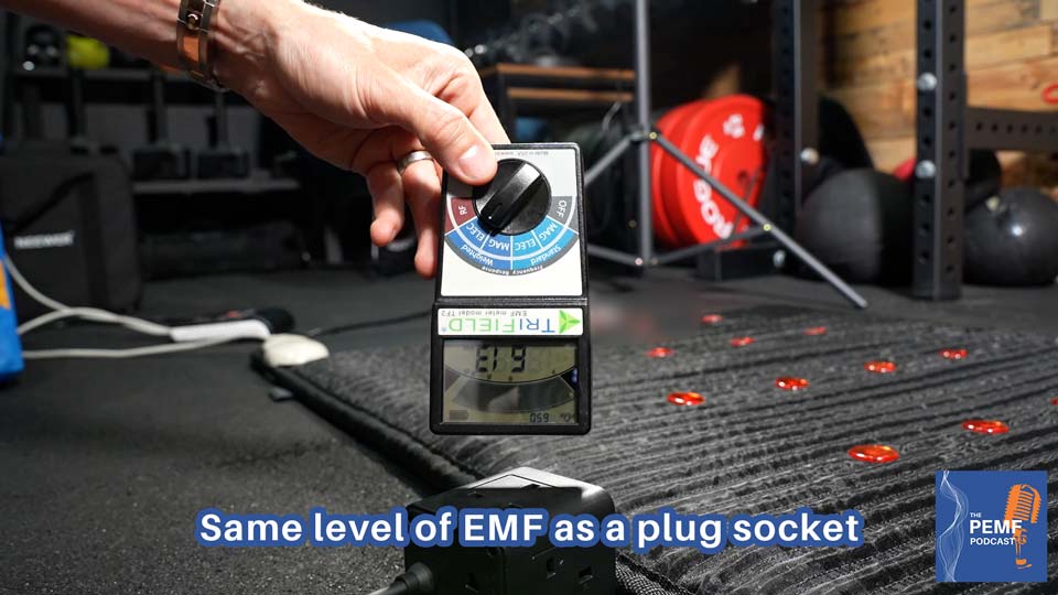 EMF produced from a plug socket
