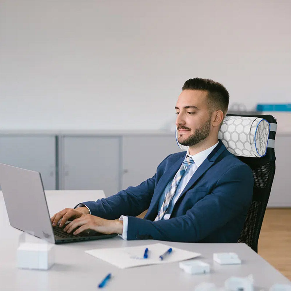 Using NeoRhythm Tube at desk