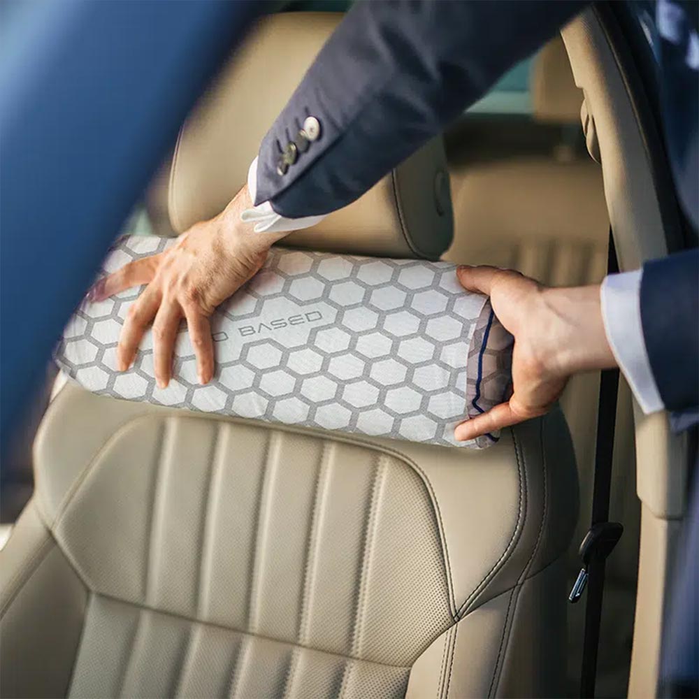 NeoRhythm on car seat