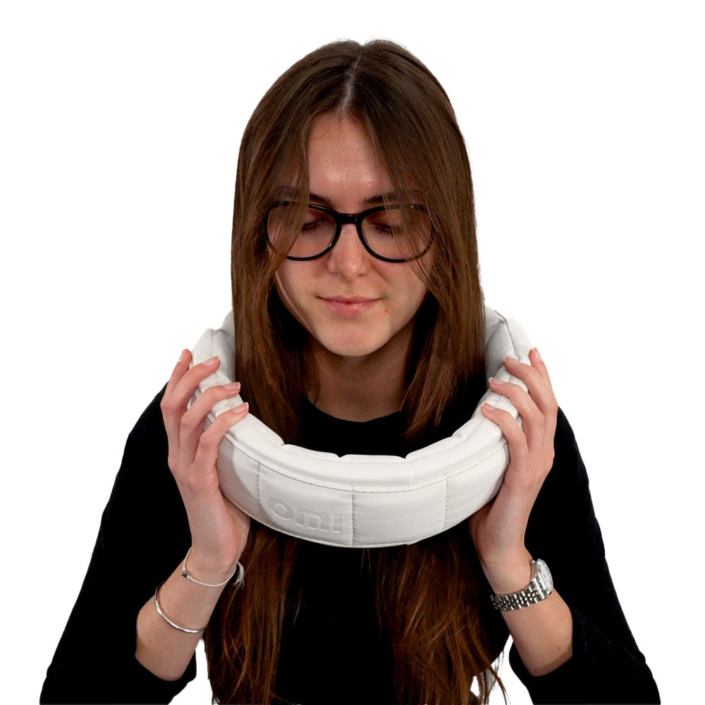 OMI ring applied to neck