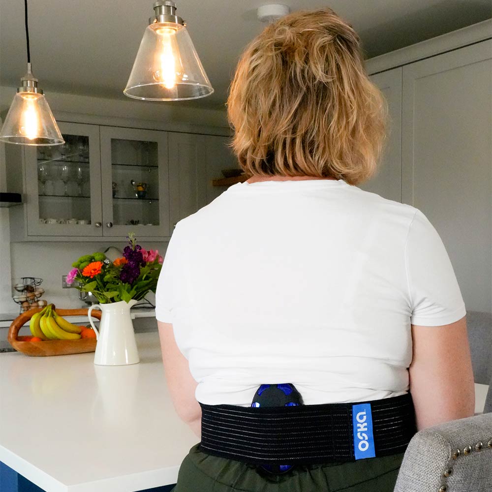 OSKA Pulse 90 applied to lower back