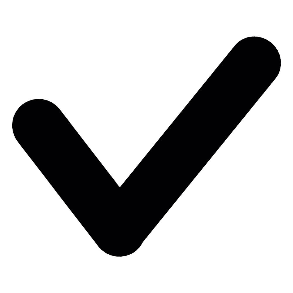 Tick icon