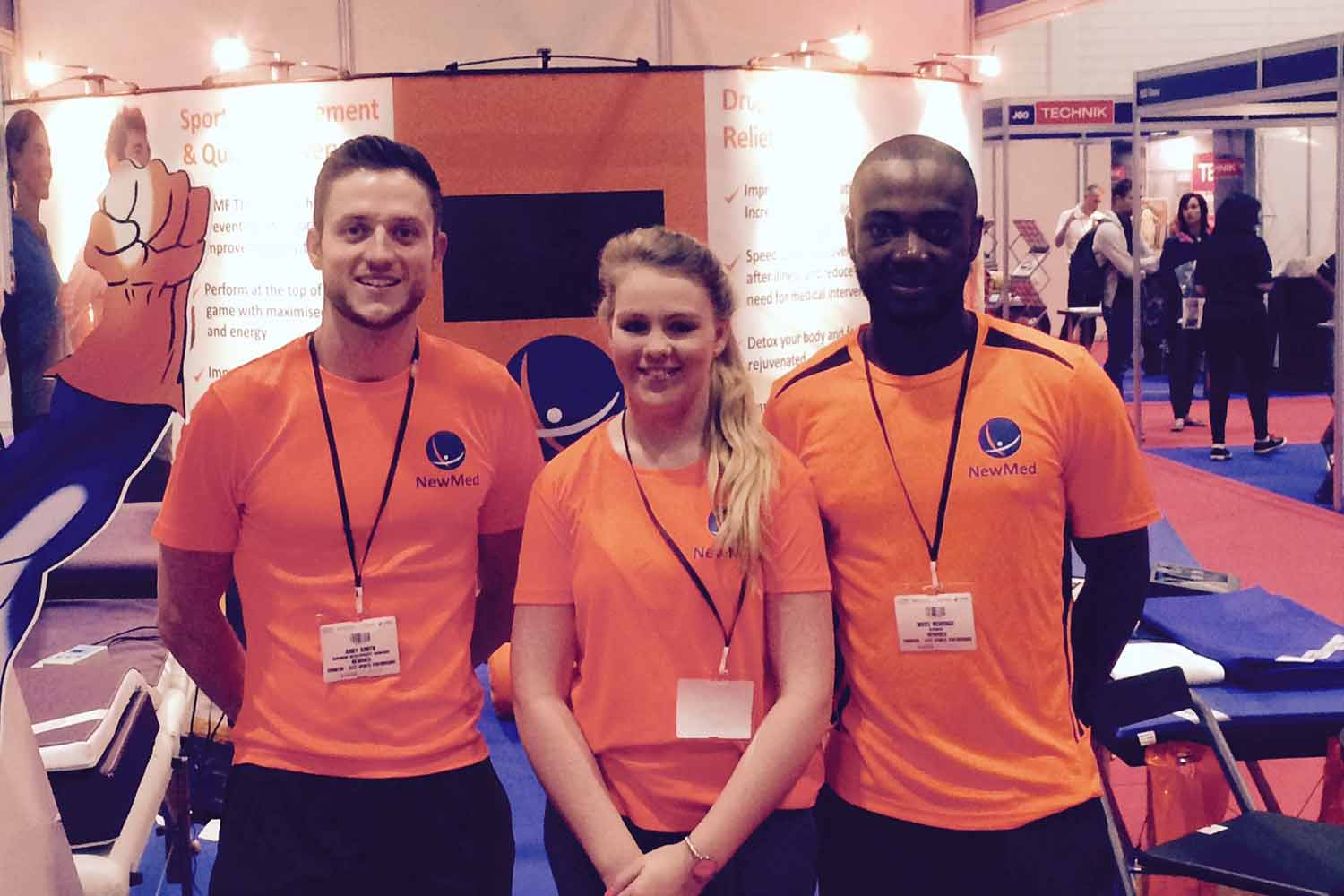 NewMed team at exel show