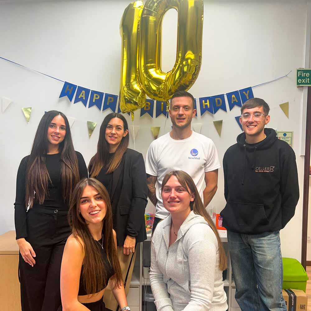 NewMed 10th birthday team photo