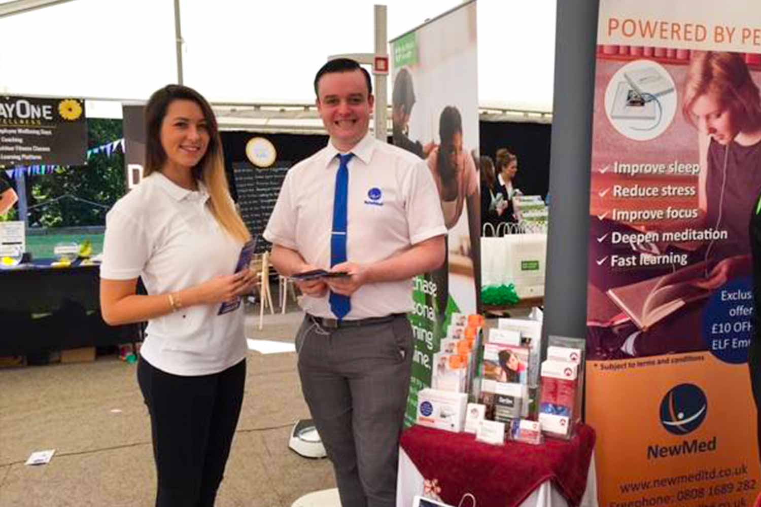 NewMed team at local event