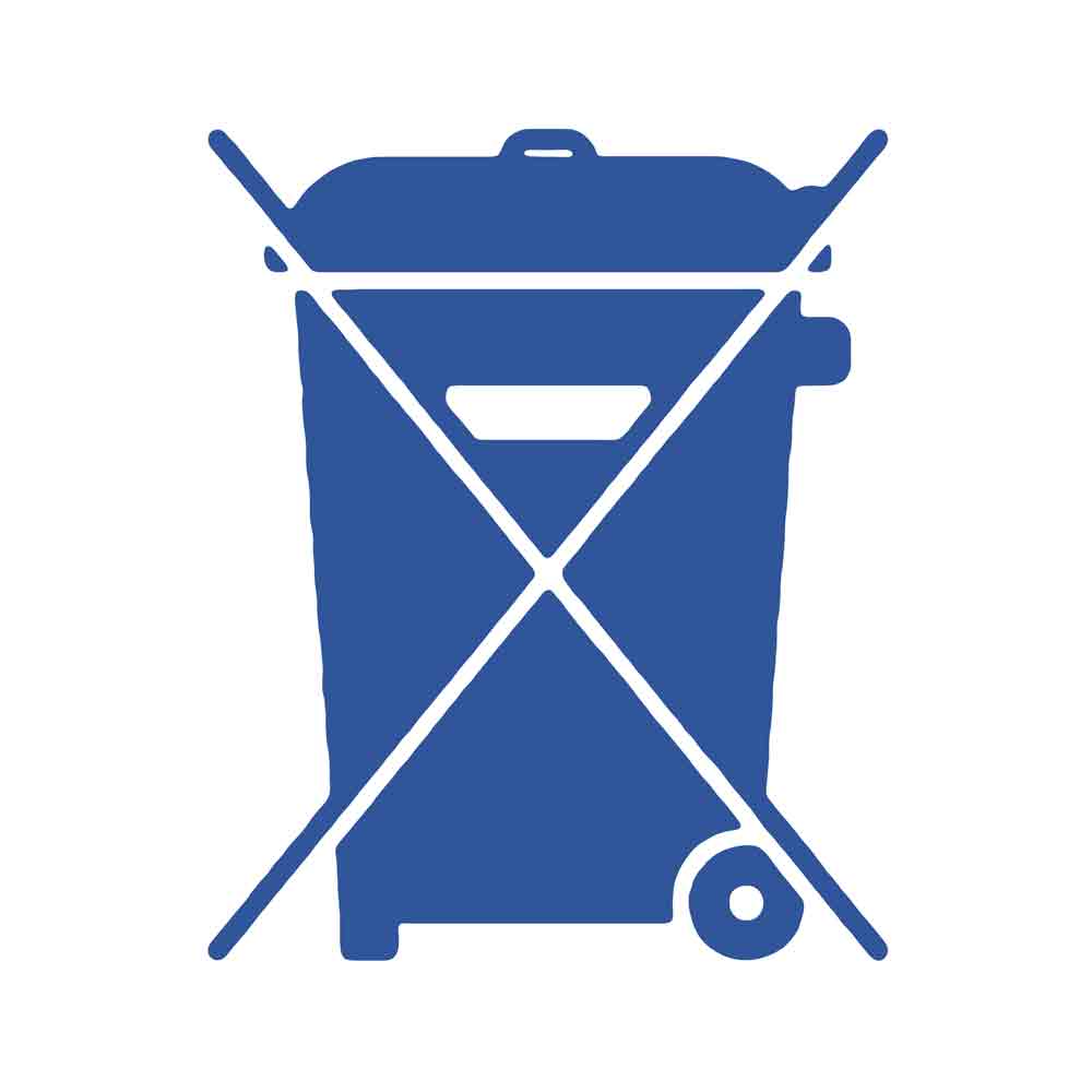 crossed-out wheeled bin symbol